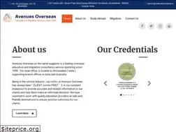 Sites similar to avenuesoverseas.in