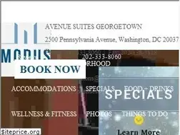Sites similar to avenuesuitesgeorgetown.com