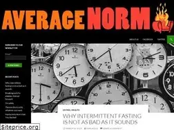 Sites similar to averagenorm.com
