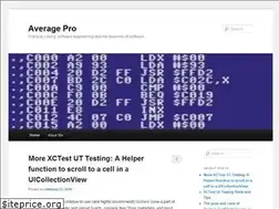 Sites similar to averagepro.com