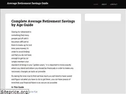 Sites similar to averageretirementsavingsguide.com
