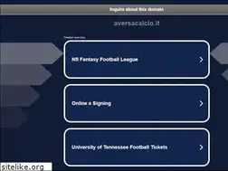 Sites similar to aversacalcio.it