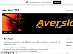Sites similar to aversion1999.wordpress.com