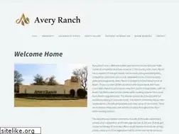 Sites similar to averyranchhoa.com