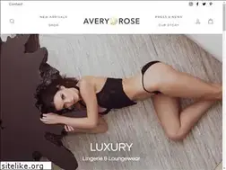 Sites similar to averyroselingerie.com