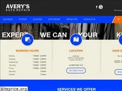 Sites similar to averysautorepair.com