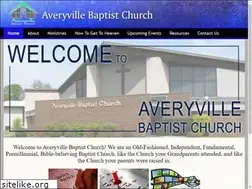 Sites similar to averyvillebaptist.com