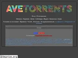 Sites similar to avetorrents.com