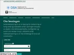 Sites similar to avfallsdeklarering.no