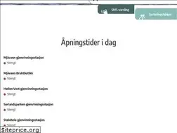 Sites similar to avfallsor.no
