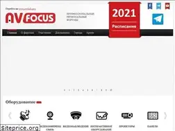 Sites similar to avfocus.ru