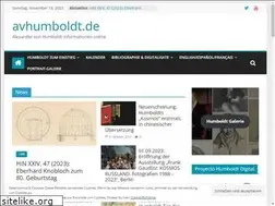 Sites similar to avhumboldt.de