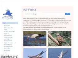 Sites similar to avi-fauna.info