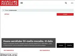 Sites similar to aviacijospasaulis.lt