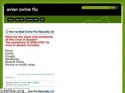 Sites similar to avian-swine-flu.blogspot.com