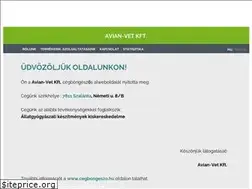 Sites similar to avian-vetkft-c.cegbongeszo.hu