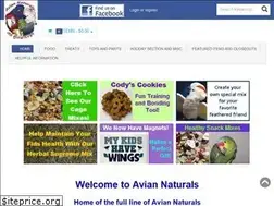 Sites similar to aviannaturals.com