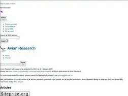 Sites similar to avianres.biomedcentral.com