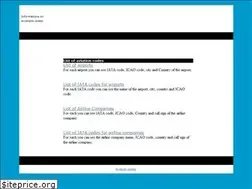 Sites similar to aviationcodes.com
