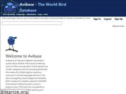 Sites similar to avibase.ca