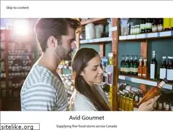 Sites similar to avidgourmet.ca