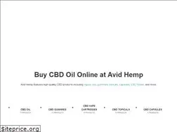 Sites similar to avidhempcbd.com