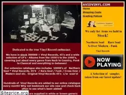 Sites similar to avidvinyl.com