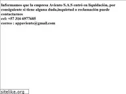 Sites similar to aviento.co