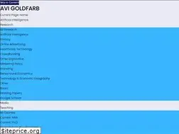 Sites similar to avigoldfarb.com