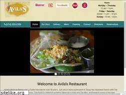 Sites similar to avilasrestaurant.com