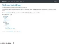 Sites similar to avilpage.com