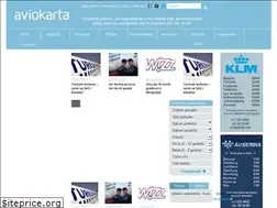 Sites similar to aviokarta.net