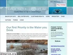 Sites similar to avionwater.com