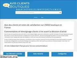 Sites similar to avis-clients-boutique.com