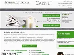Sites similar to avis-de-deces.com