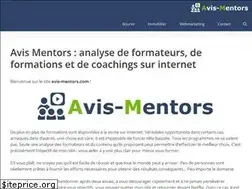 Sites similar to avis-mentors.com