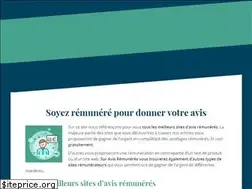 Sites similar to avis-remuneres.net