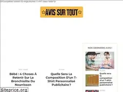 Sites similar to avis-sur-tout.fr