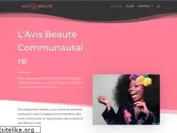 Sites similar to avisbeaute.fr