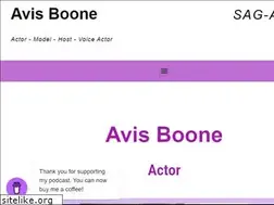 Sites similar to avisboone.com