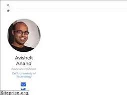 Sites similar to avishekanand.com