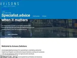Sites similar to avisonslaw.com