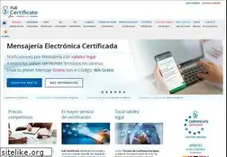 Sites similar to avisoscertificados.com