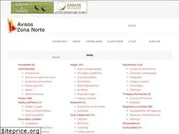 Sites similar to avisoszonanorte.com