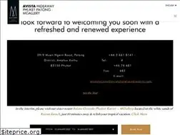 Sites similar to avista-hideaway-phuket-patong.com