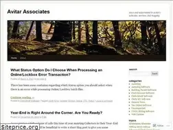 Sites similar to avitarassociatesblog.com