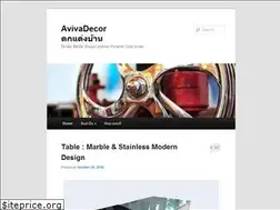 Sites similar to avivadecor.com
