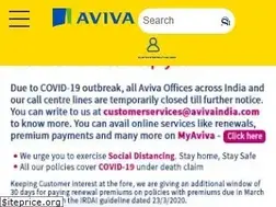Sites similar to avivaindia.com