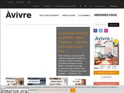 Sites similar to avivremagazine.fr