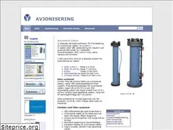 Sites similar to avjonisering.se